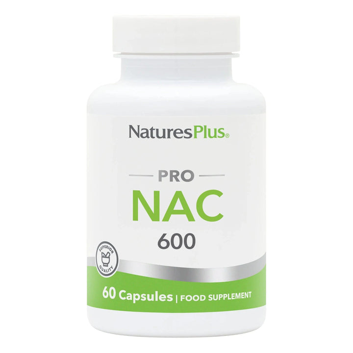 Natures Plus NAC 600mg Capsules 60 Vitamins & Supplements Natures Plus NAC 600mg Capsules 60