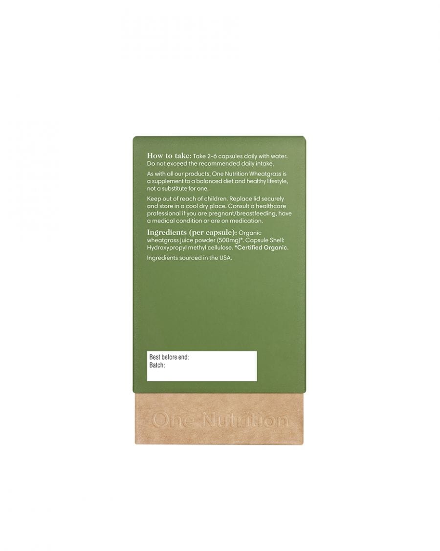 One Nutrition Organic Wheatgrass Juice (90) Vitamins & Supplements