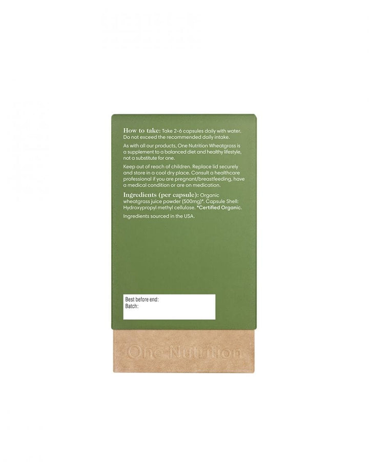 One Nutrition Organic Wheatgrass Juice (90) Vitamins & Supplements