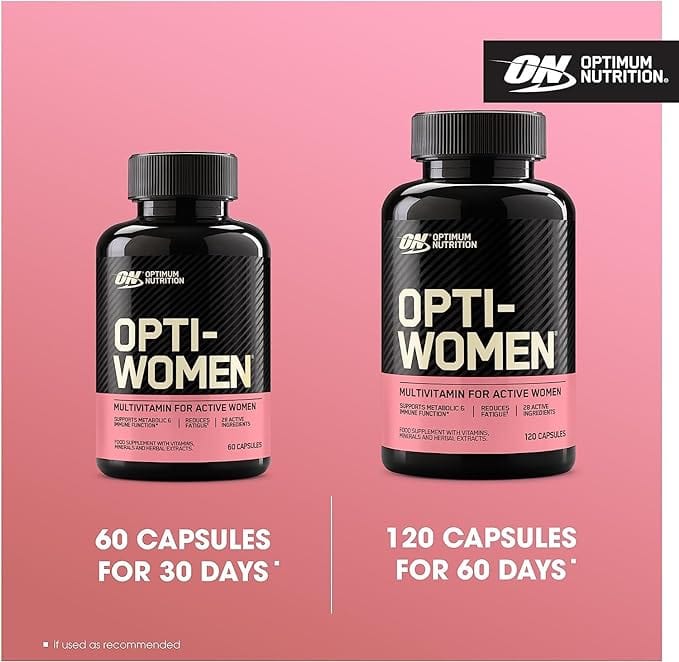 Optimum Nutrition Opti-Women 120 Vitamins & Supplements
