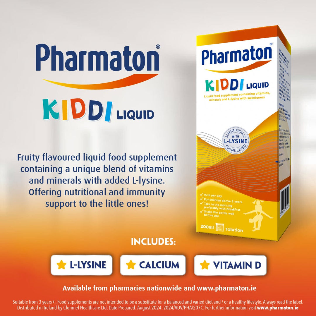 Pharmaton Kiddi Liquid 200ml Vitamins & Supplements