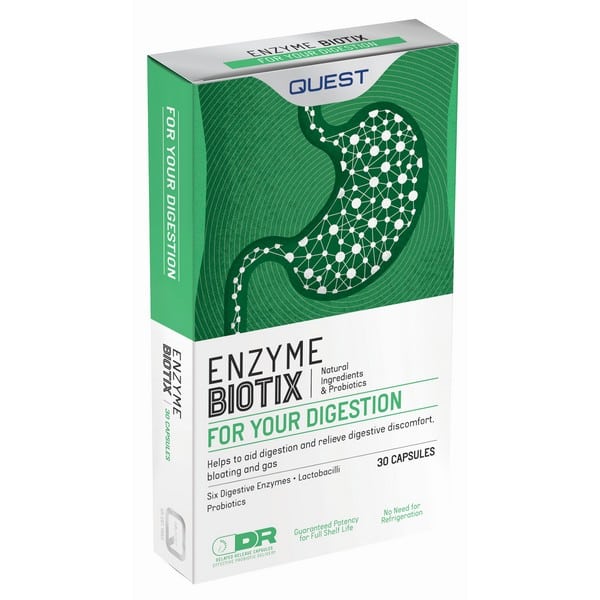 QUEST ENZYME BIOTIX Vitamins & Supplements QUEST ENZYME BIOTIX