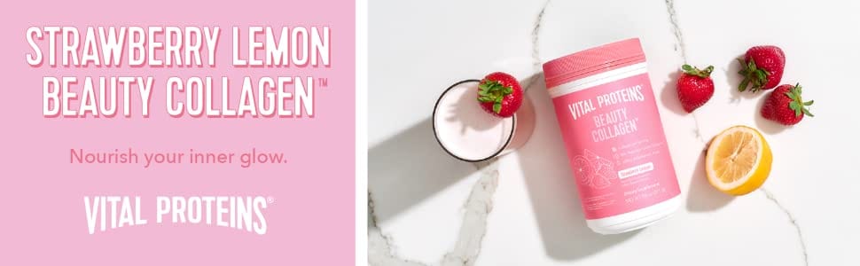 Vital Proteins Beauty Collagen Strawberry Lemon 271g Vitamins & Supplements