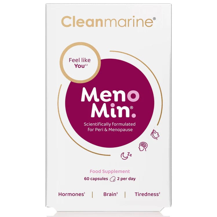 Cleanmarine Menopause MenoMin Caps (60) Womens Health Cleanmarine Menopause MenoMin Caps (60) | Special Offer