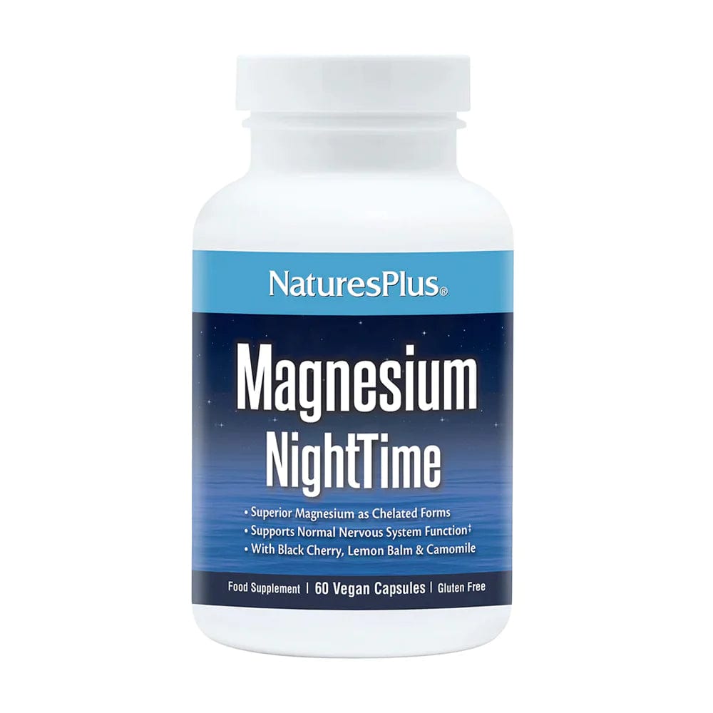 Natures Plus Magnesium NightTime 60