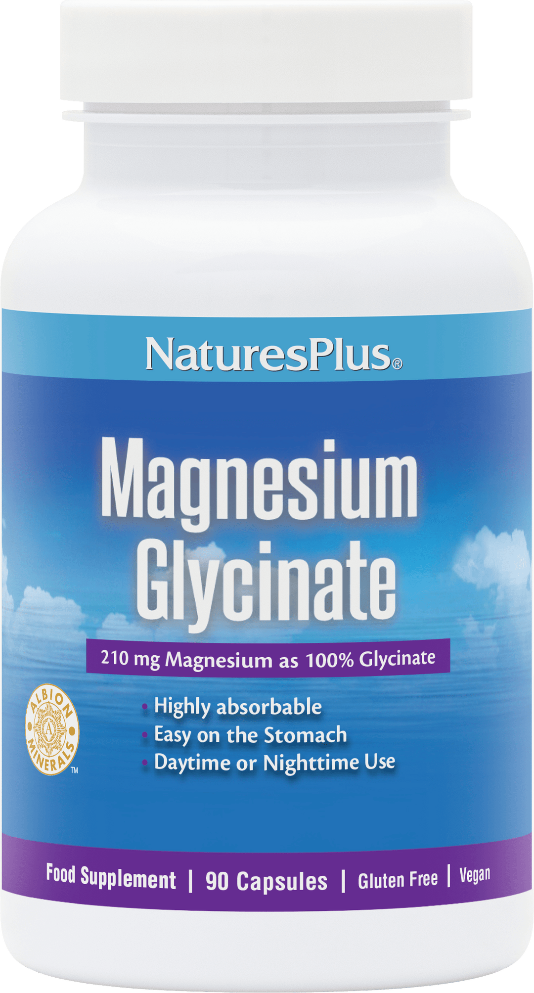 Natures Plus Magnesium Glycinate 90