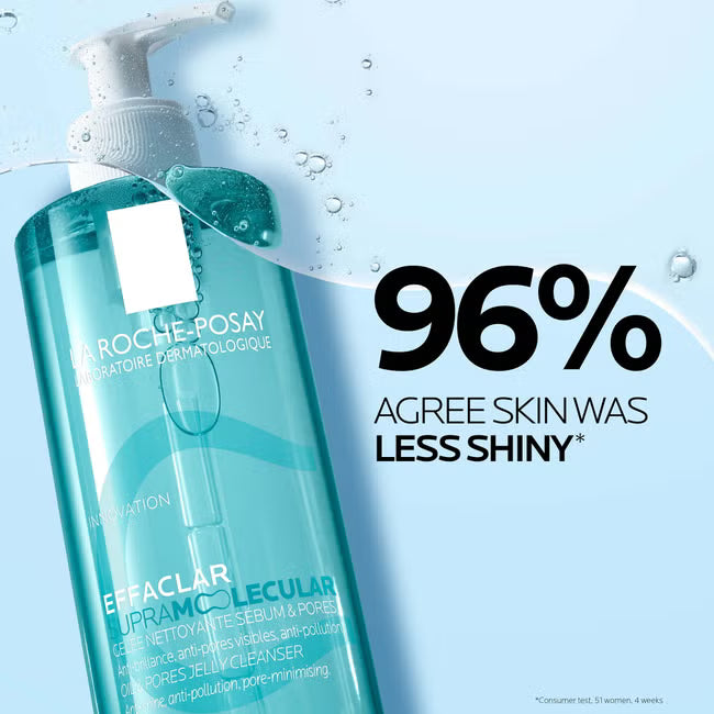 La Roche-Posay Effaclar Supramolecular Oil &amp; Pores Correct Cleanser 400ml