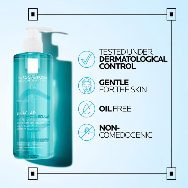 La Roche-Posay Effaclar Supramolecular Oil &amp; Pores Correct Cleanser 400ml