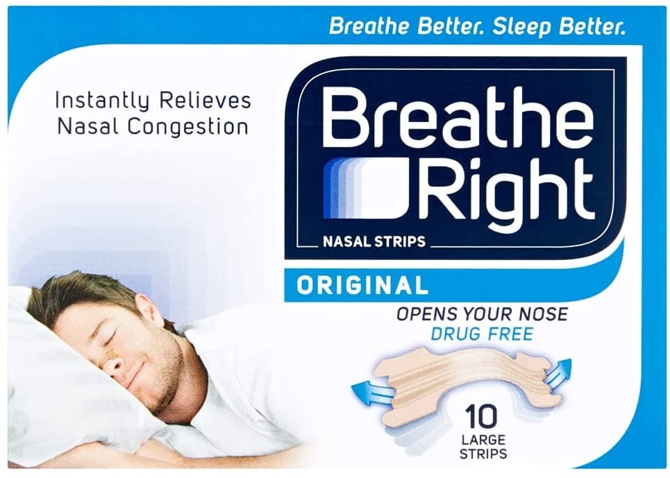 Breathe Right Original - Large (10) Aid Sleep