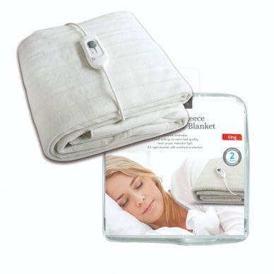 De Vielle Electric Under Blanket King Aid Sleep