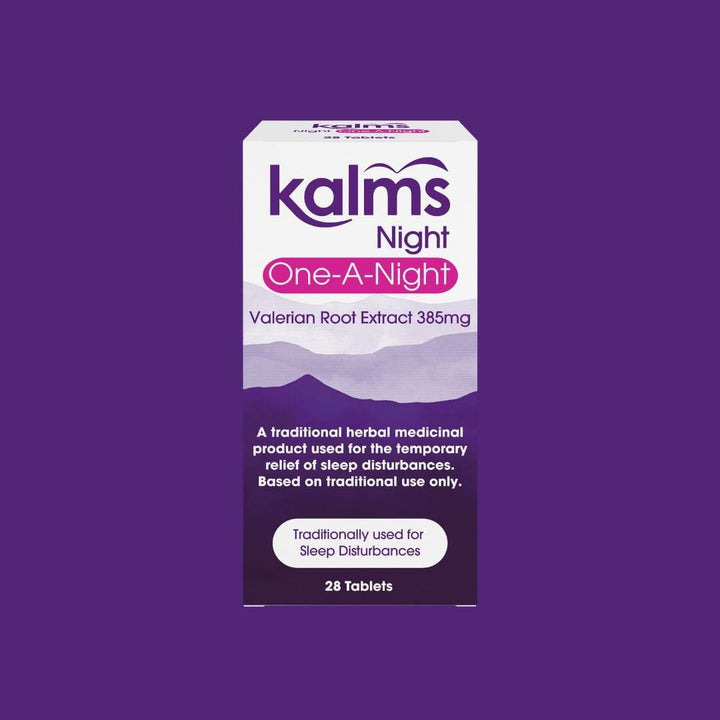 Kalms Night Valerian Root Extract 385mg (28) Aid Sleep