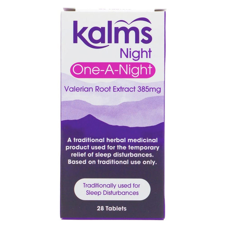 Kalms Night Valerian Root Extract 385mg (28) Aid Sleep