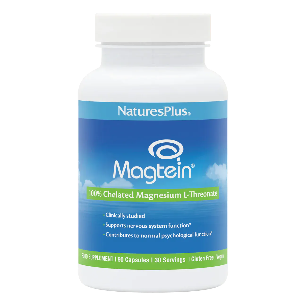 Natures Plus Magtein Magnesium L-Threonate 90 Capsules - Image 2