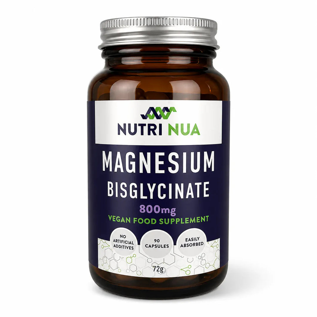 Nutri Nua Magnesium Bisglycinate 800Mg 90 Capsules Aid Sleep Nutri Nua Magnesium Bisglycinate 800mg 90 | Lir Pharmacy