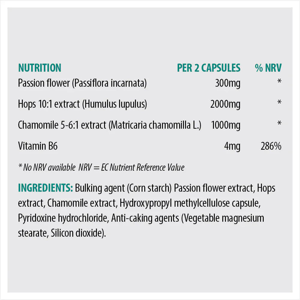 Sona Relax Capsules 60 Aid Sleep Sona Relax Capsules 60 | Herbal &amp; Vitamin B6 Supplement