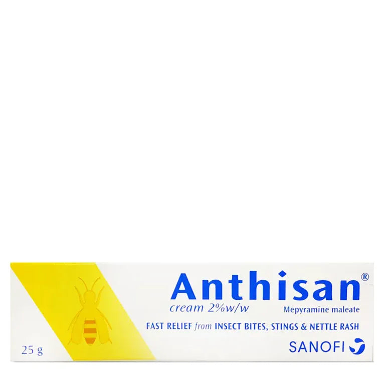 Anthisan Cream 25g Allergy and Hayfever Anthisan Cream 25g | Relief for Insect Bites & Stings | Lir Pharmacy