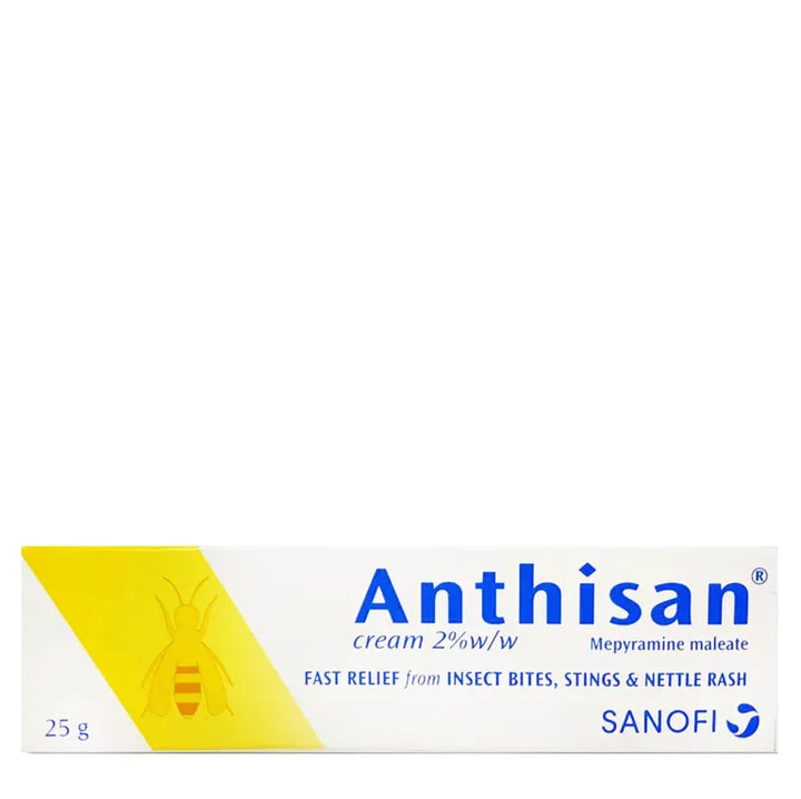 Anthisan Cream 25g Allergy and Hayfever Anthisan Cream 25g | Relief for Insect Bites &amp; Stings | Lir Pharmacy