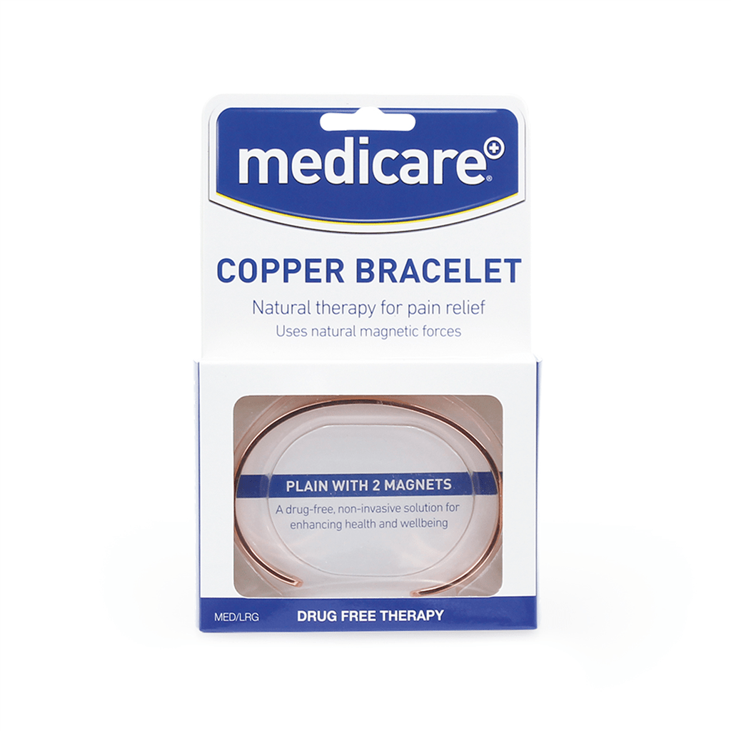 Copper Bangle Bracelet with 2 Magnets Medium-Large Allergy and Hayfever