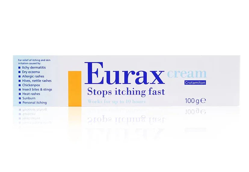 Eurax Cream - Stops Itching Fast (100g) Allergy and Hayfever Eurax Cream - Stops Itching Fast (100g)