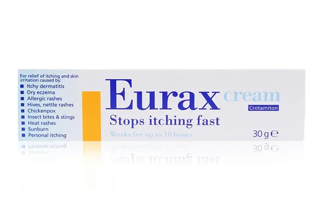 Eurax Cream ~ Stops Itching Fast (30g) Allergy and Hayfever Eurax Cream ~ Stops Itching Fast (30g)