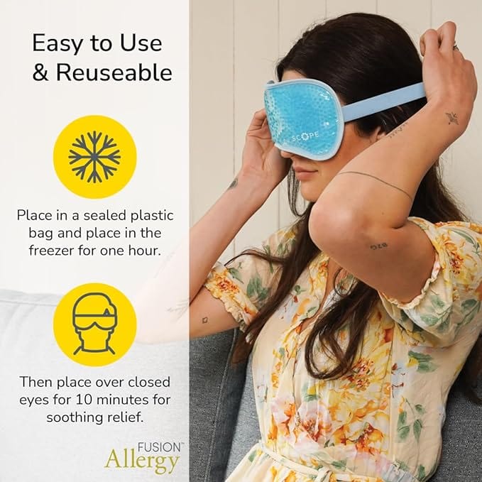 FUSION Allergy Cooling Mask Allergy and Hayfever