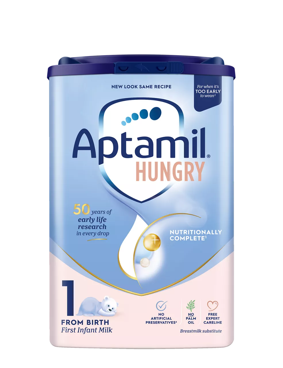 Aptamil Hungry First Baby Milk Formula Powder from Birth 800g Baby Feeding Aptamil Hungry First Baby Milk Formula Powder from Birth 800g