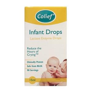 Colief Infant Lactase Enzyme Drops (15ml) Baby Feeding