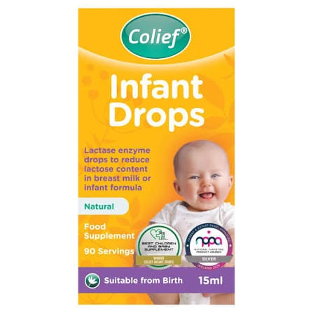 Colief Infant Lactase Enzyme Drops 15ml Baby Feeding Colief Infant Lactase Enzyme Drops 15ml | Lir Pharmacy
