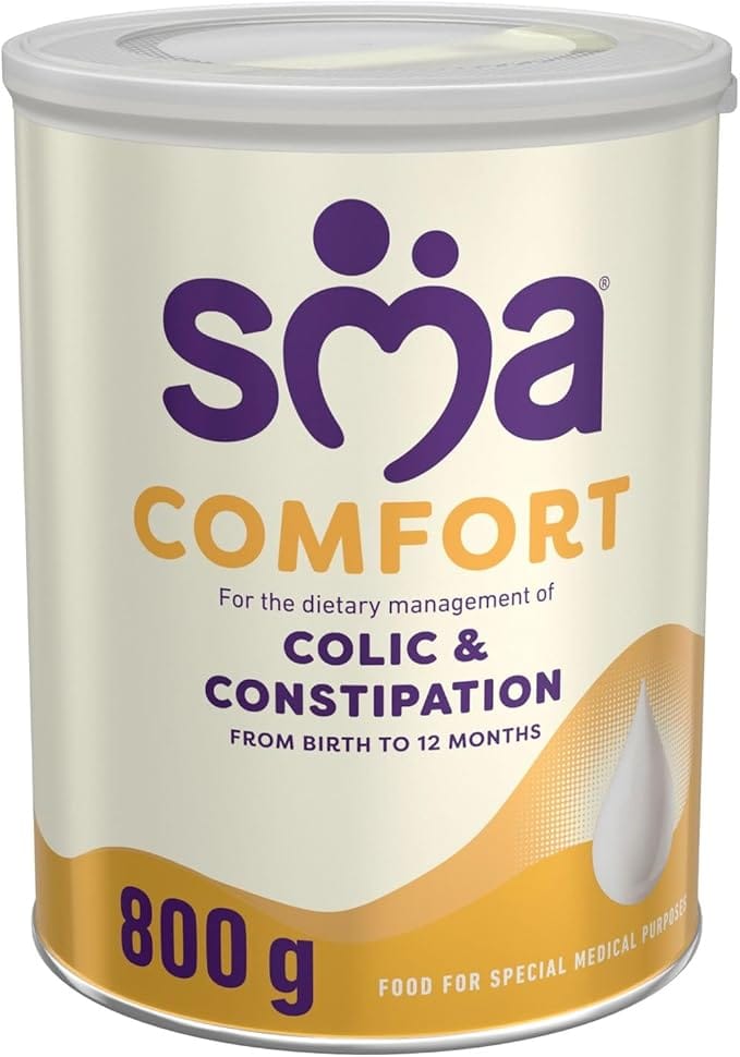 SMA Comfort Colic & Constipation Infant Milk 800g Baby Feeding SMA Comfort Colic & Constipation Infant Milk 800g