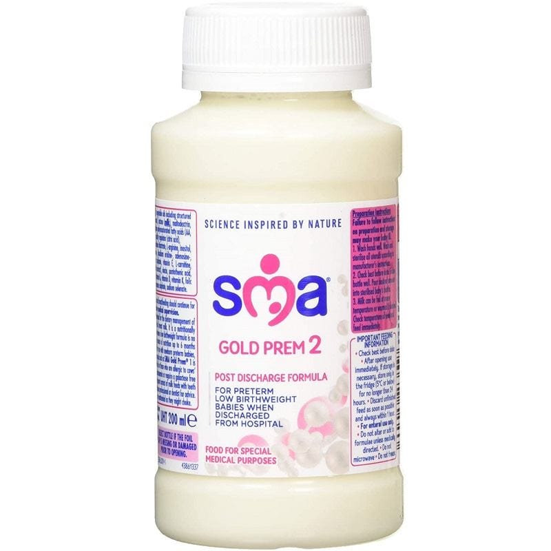 SMA Gold Prem 2 Post Discharge Formula (90ml x 32) Baby Feeding