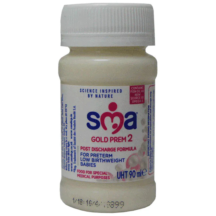 SMA Gold Prem 2 Post Discharge Formula 90ml x 32 Baby Feeding SMA Gold Prem 2 Post Discharge Formula 90ml x 32