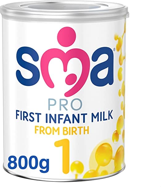 SMA PRO First Infant Milk Powder 800g Baby Feeding