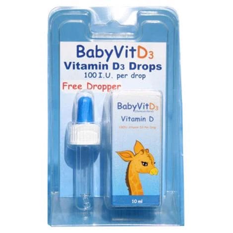 BabyVit D3 Drops (10ml) Baby Health