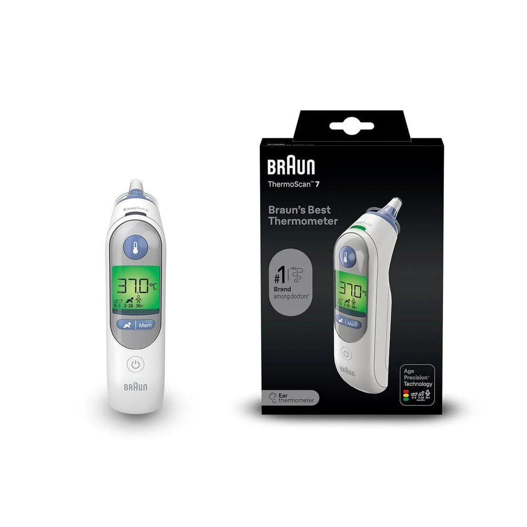 Braun ThermoScan 7 Ear Thermometer Baby Health