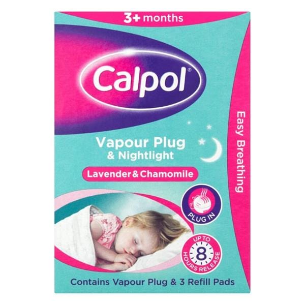 Calpol Vapour Plug And Nightlight Baby Health