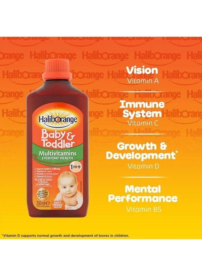 Haliborange MultiVitamin Liquid for Babies & Toddlers (250ml) Baby Health