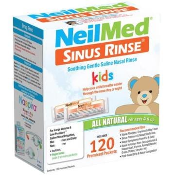 NeilMed Sinus Rinse Kids Kit All Natural Relief (120) Baby Health