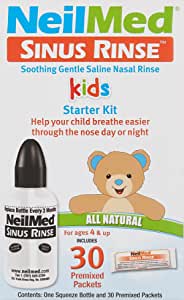 NeilMed Sinus Rinse Kids Kit All Natural Relief (30) Baby Health