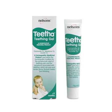 Nelsons Teetha Teething Chamomilla 12c Gel (15g) Baby Health