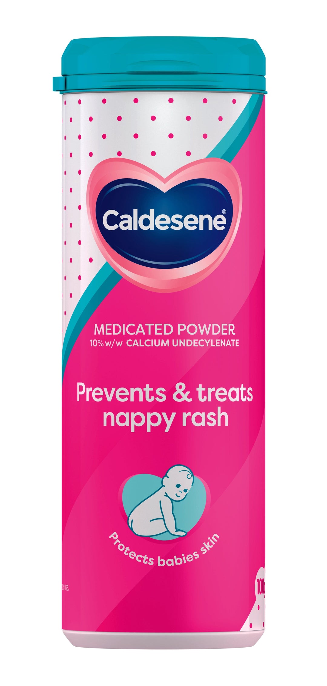 Caldesene 10% w/w Medicated Powder (100g) Baby Skincare