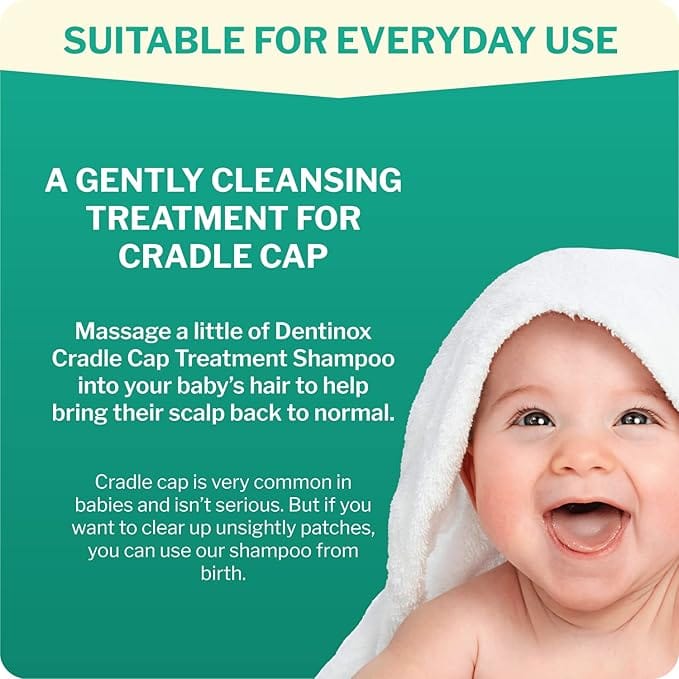 Dentinox Cradle Cap Shampoo (125ml) Baby Skincare