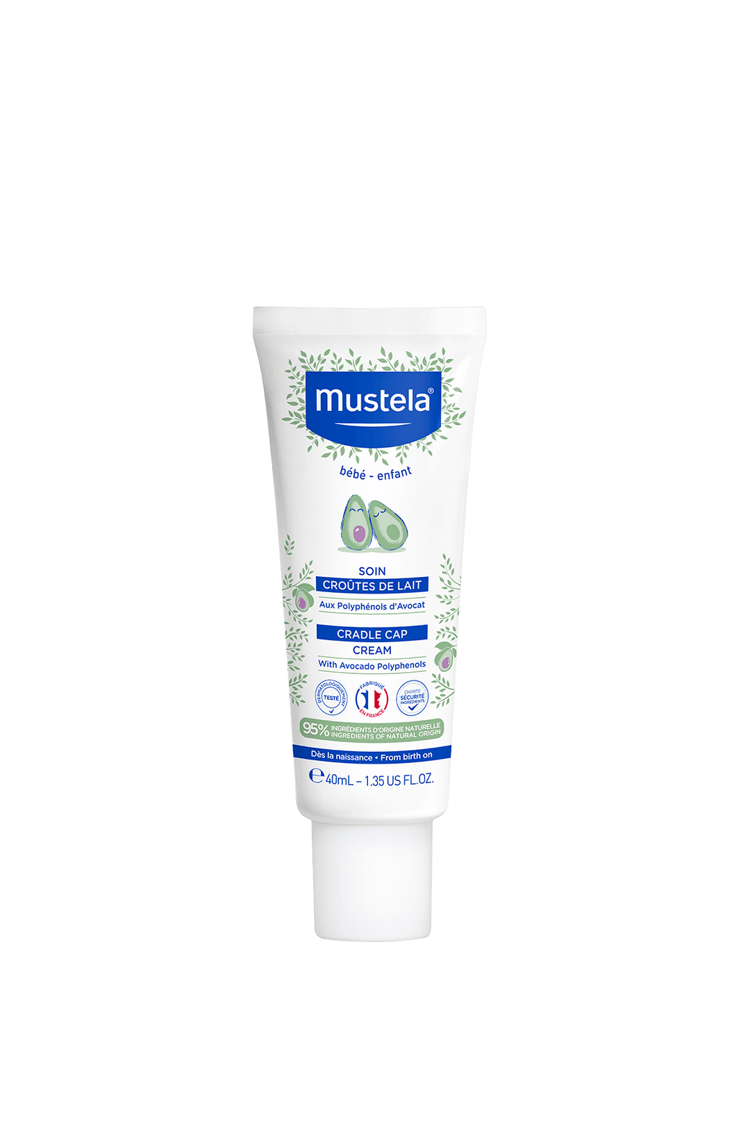 Mustela Cradle Cap Cream (40ml) | Mustela Ireland Baby Skincare