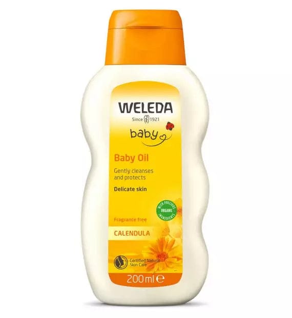 Weleda Baby Calendula Baby Oil (200ml) Baby Skincare