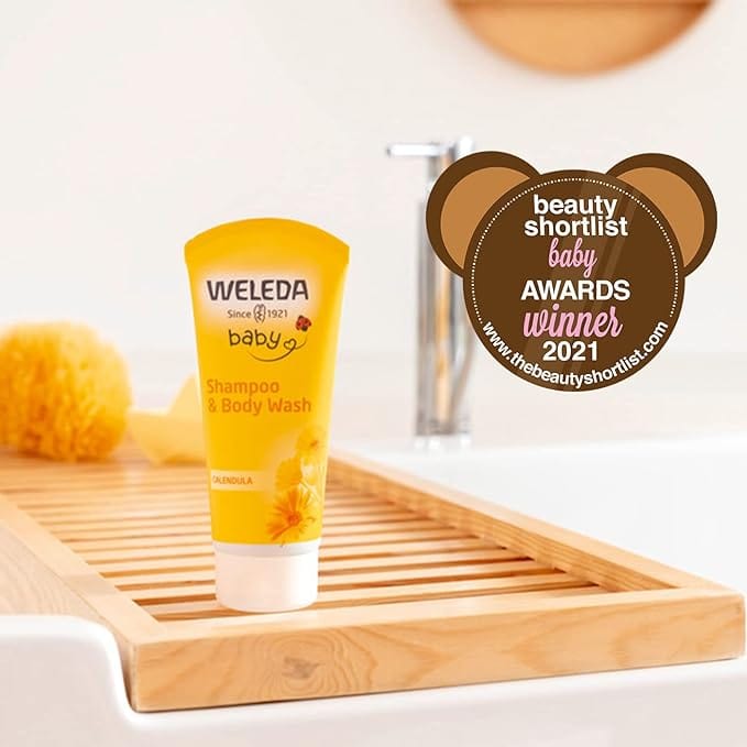 Weleda Baby Calendula Shampoo & Bodywash (200ml) Baby Skincare