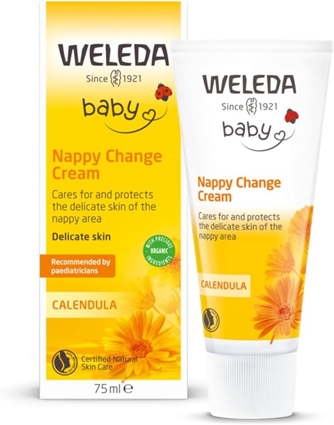 Weleda Calendula Nappy Change Cream (75ml) Baby Skincare