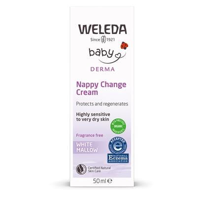 Weleda White Mallow Nappy Change Cream (50ml) Baby Skincare