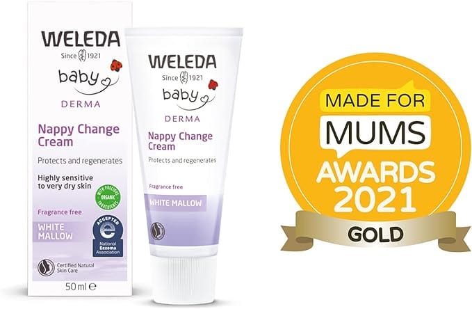 Weleda White Mallow Nappy Change Cream (50ml) Baby Skincare