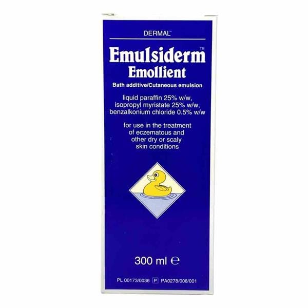 Dermal Emulsiderm Emollient Bath Additive (300ml) Bath and Shower