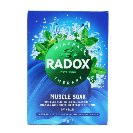 Radox - Muscle Soak Bath Salts (400g) Bath and Shower