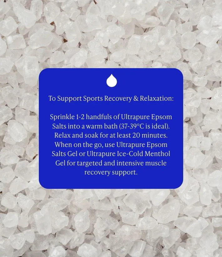UltraPure Epsom Salts 500g Bath and Shower UltraPure Epsom Salts 500g | Bath Soak &amp; Foot Care Ireland